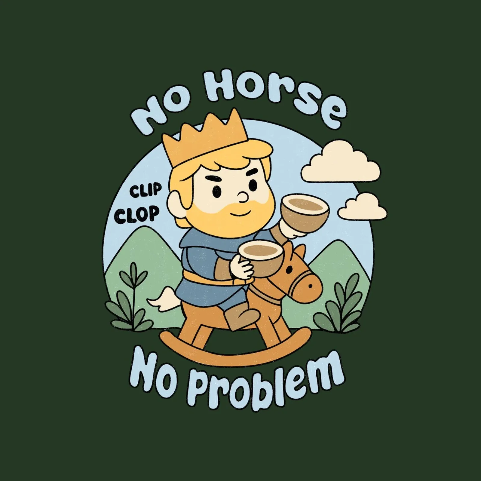 Sin caballo no hay problema hahnemühle de Loobs