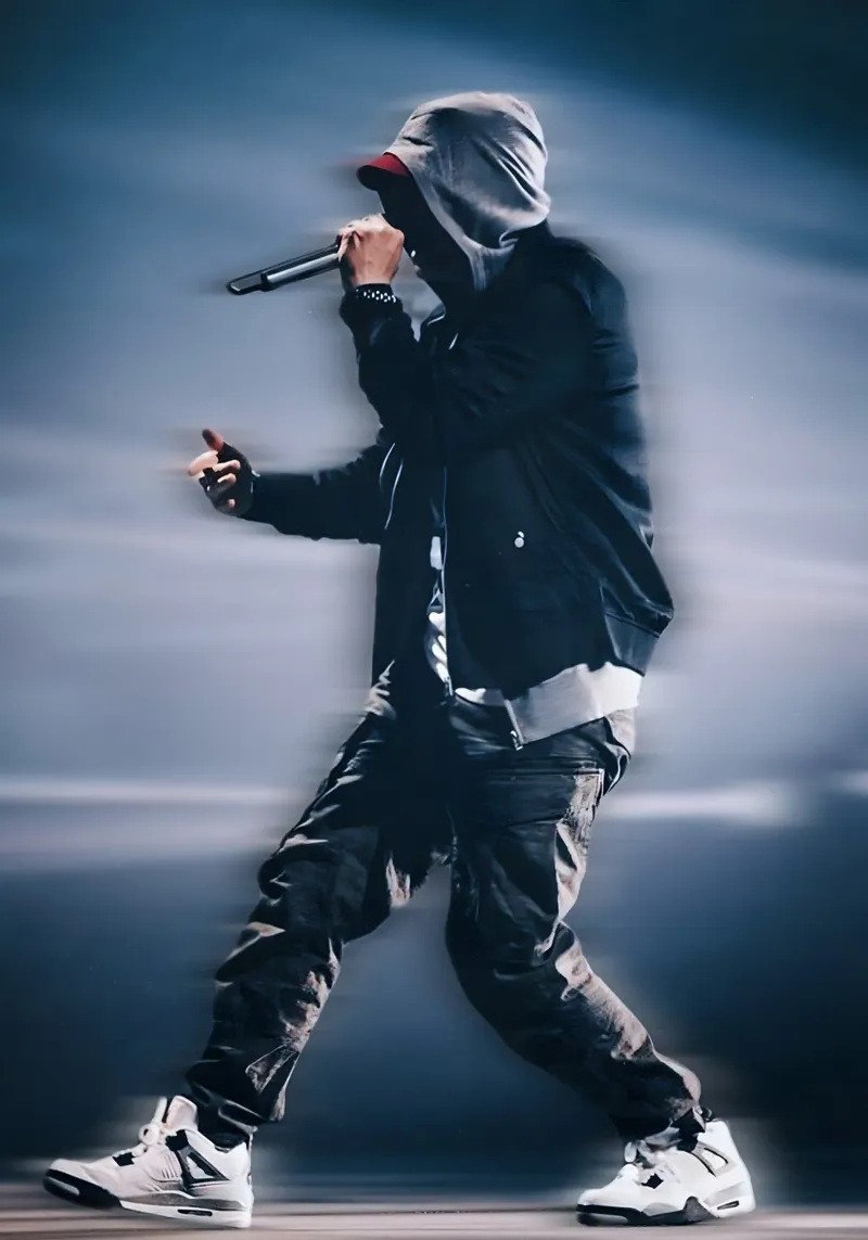 Eminem pellicola backlit da Low poly art