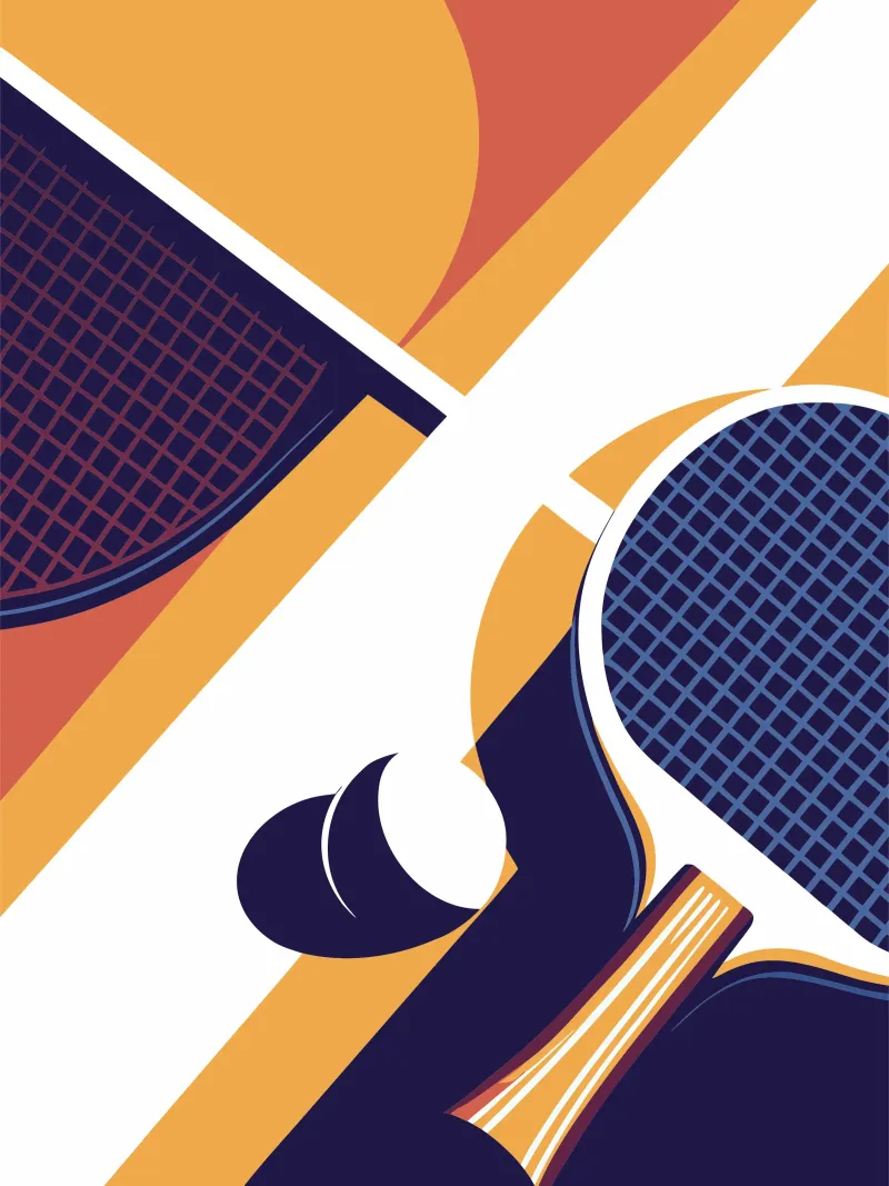 Mesa de tenis de dos apuestas metacrilato de STORE PRESENCE