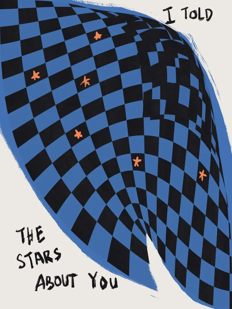 I told the stars about you hahnemühle by Little Dean