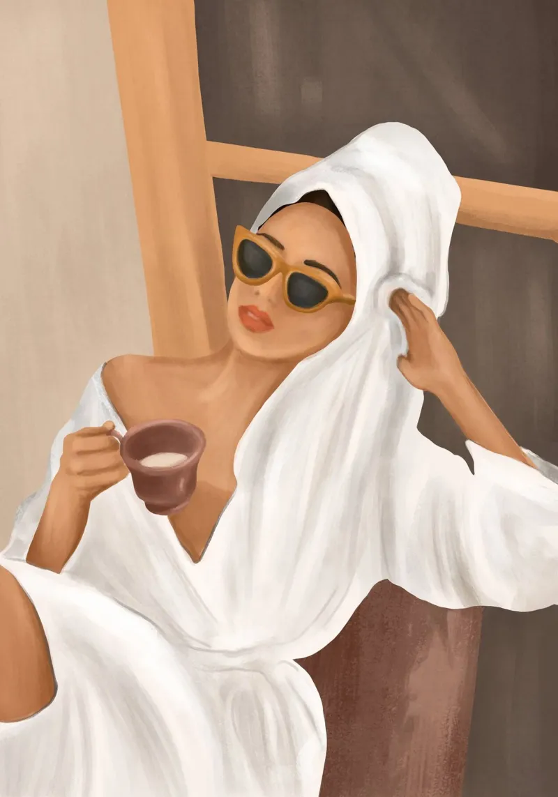Morning Coffee plexiglass da Flow Line