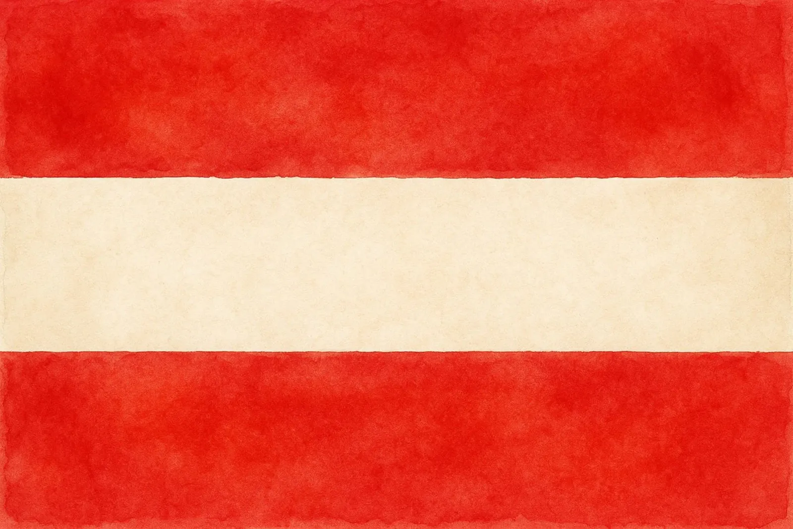 Pittura della bandiera dell'Austria tela con Cornice a cassetta da Kania