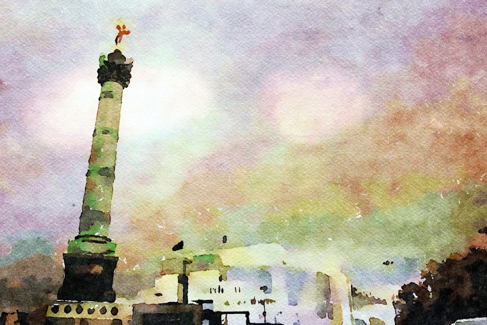 Parigi carta hahnemühle da Massimo Frascogna