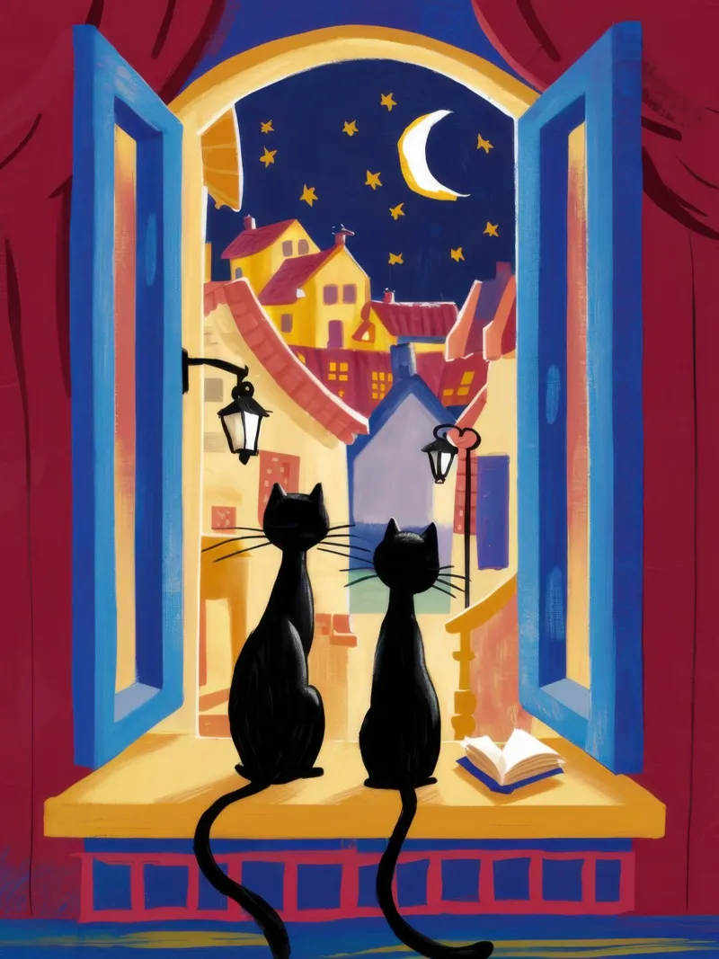 Gothic Window Observers hahnemühle by Ink Pulse