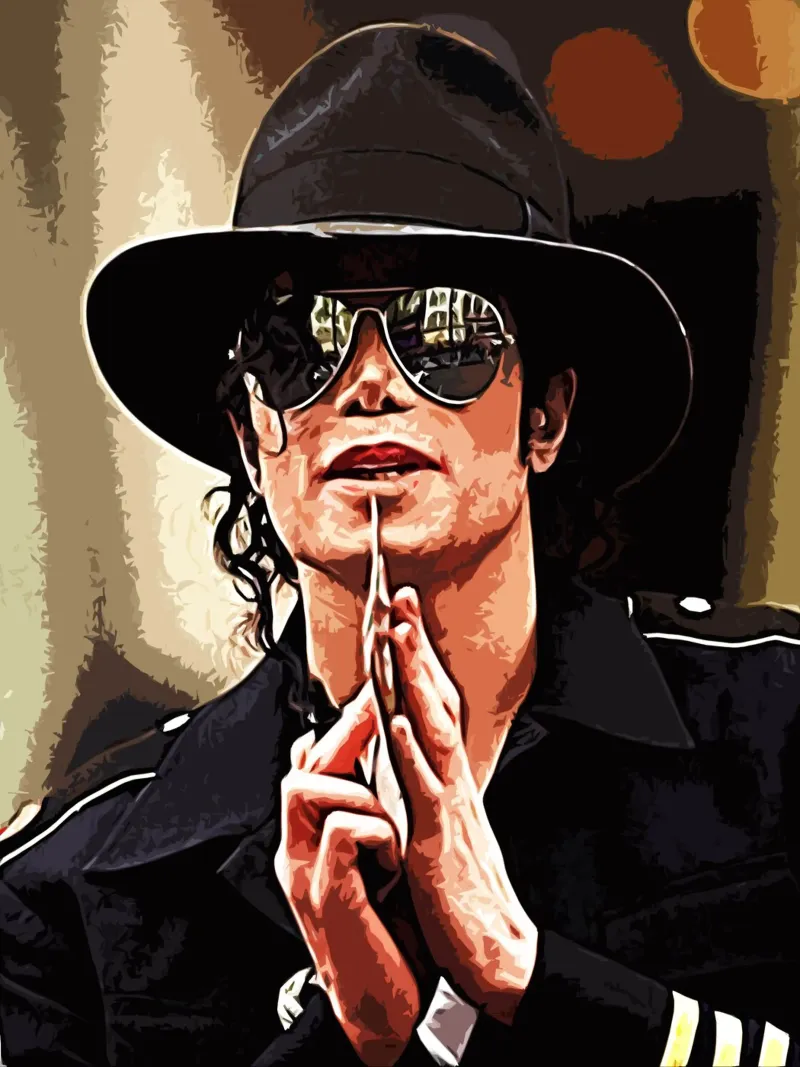 Michael Jackson king of pop 2 Art Print metacrilato de music soul