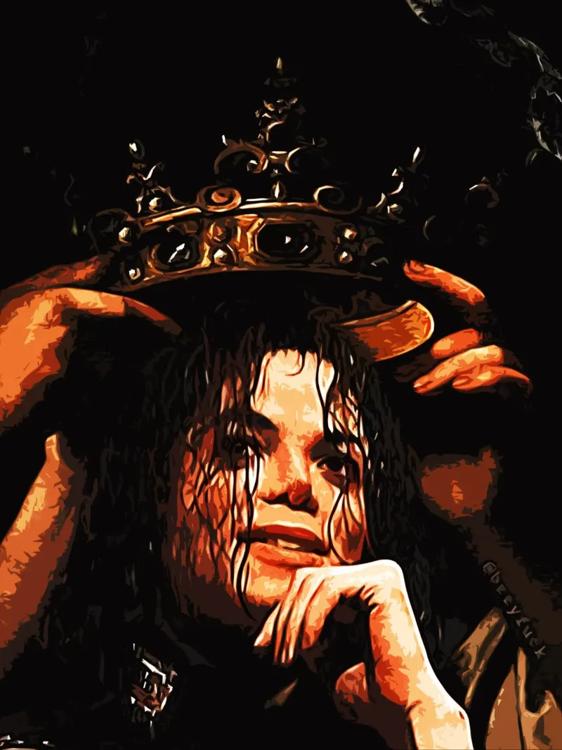 Michael Jackson re del pop 3 Arte pannello forex da music soul