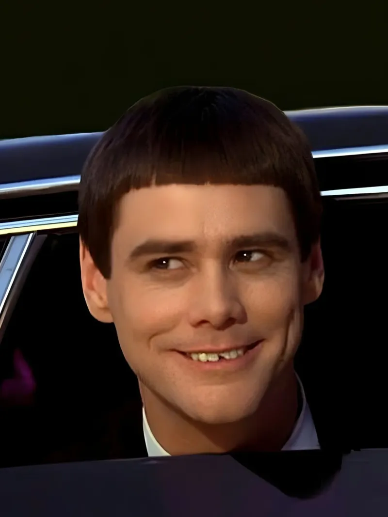 Jim Carrey alluminio dibond da Low poly art