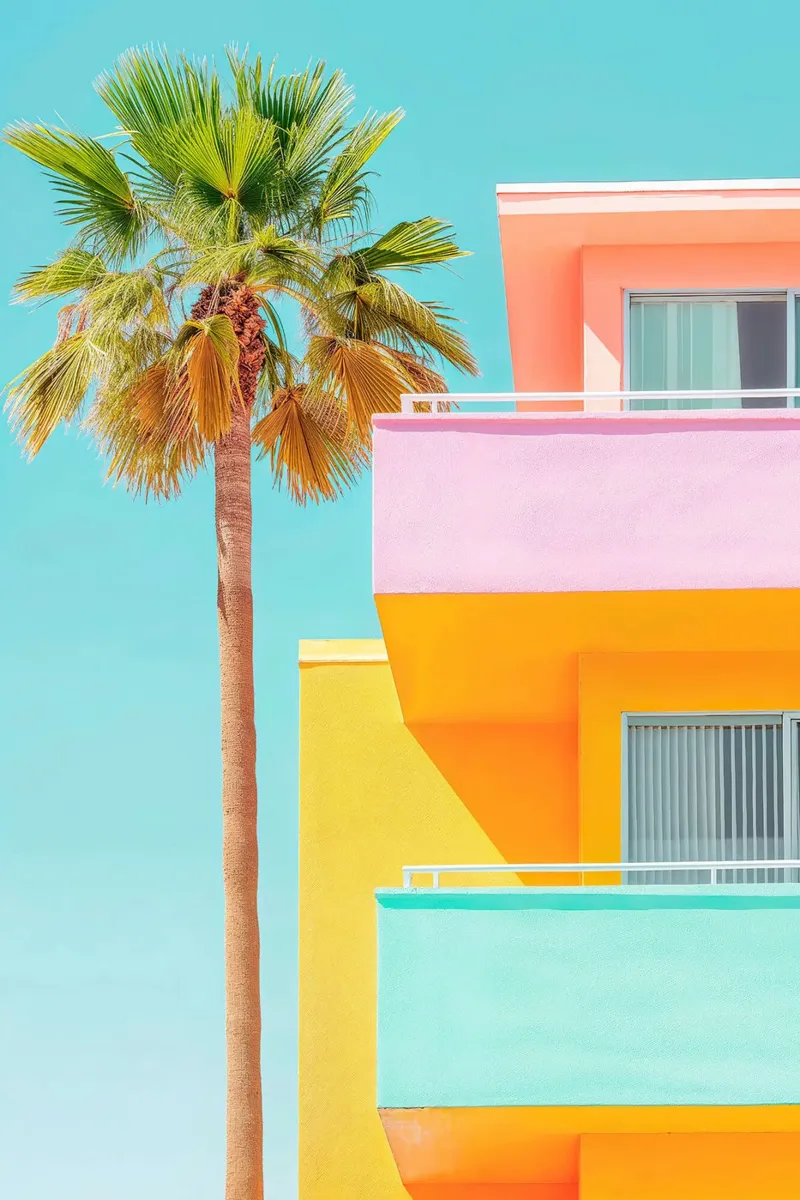 Pastel Venice alu dibond de lennytravers