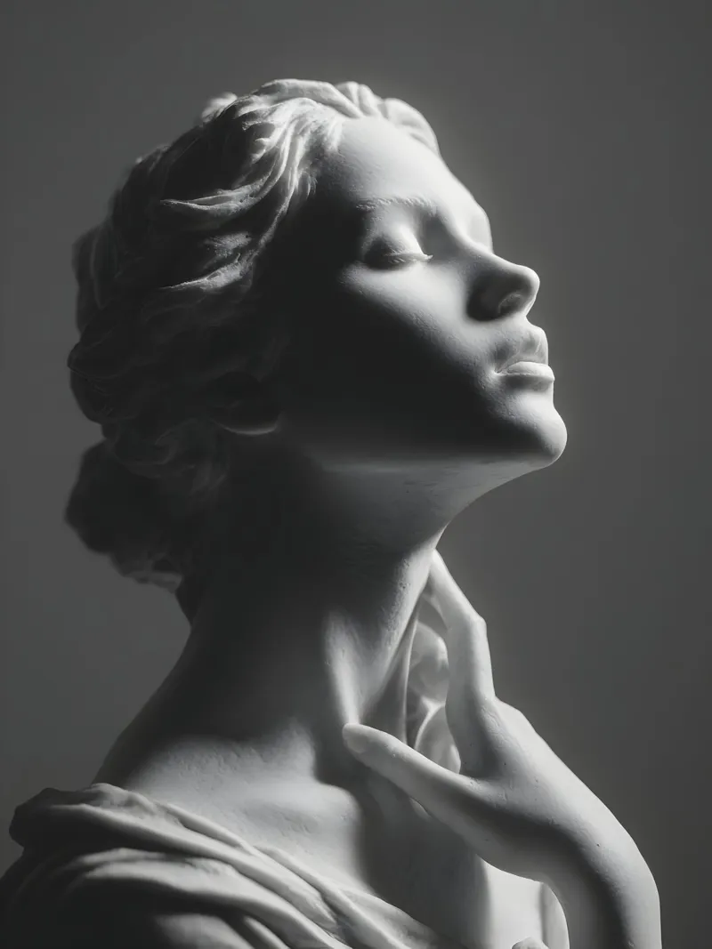The Statue pellicola backlit da Mononoir