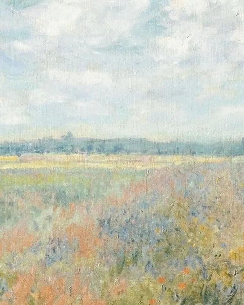 cloudy sky wildflowers pellicola backlit da prindy