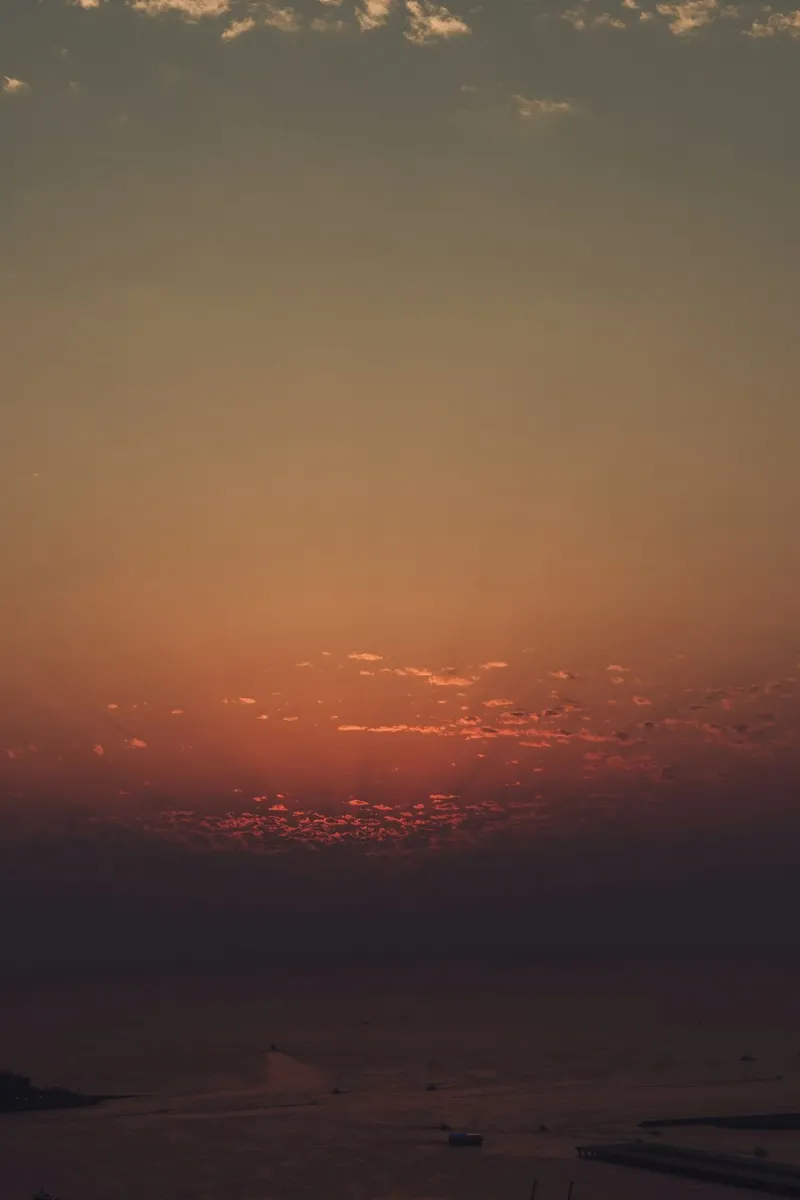 gradient sky scenic pellicola backlit da twillight