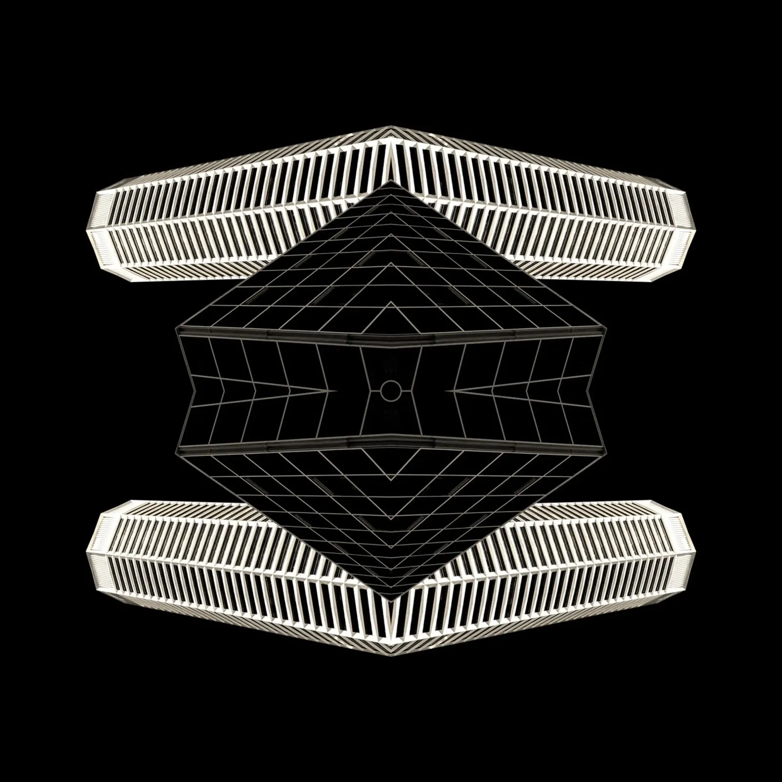 architecture symmetry canvas by Earthly Visions