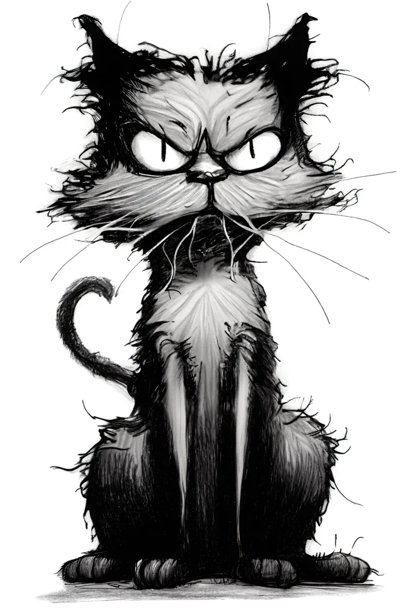 Grumpy Cat Hahnemühle von erdengut