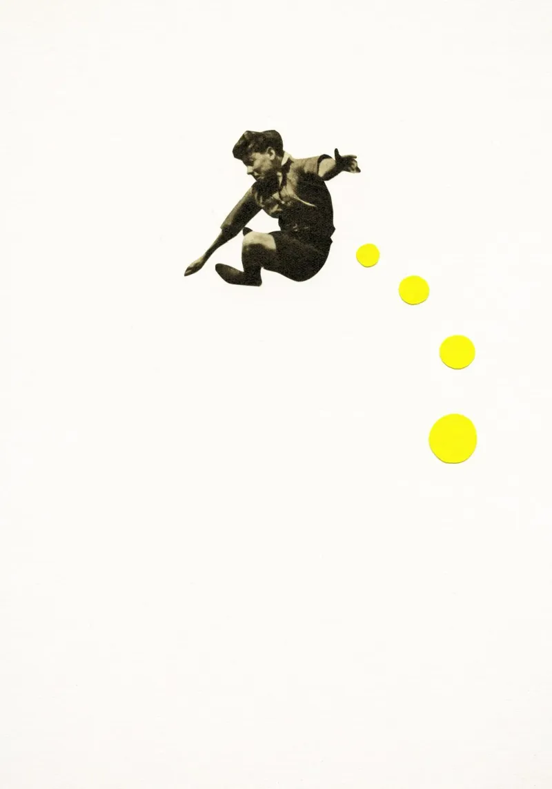 Quanto puoi saltare in alto? pellicola backlit da Cassia Beck Collage