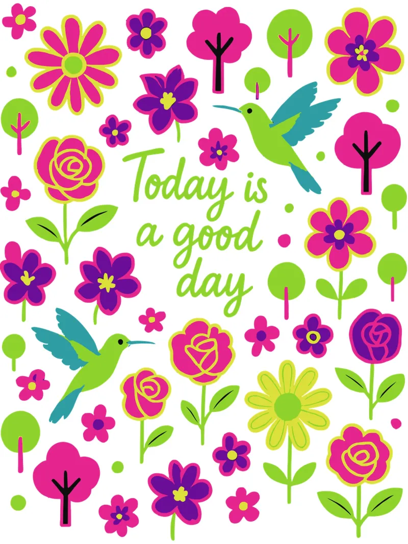 Today is a good day alluminio dibond da My Home Private Design