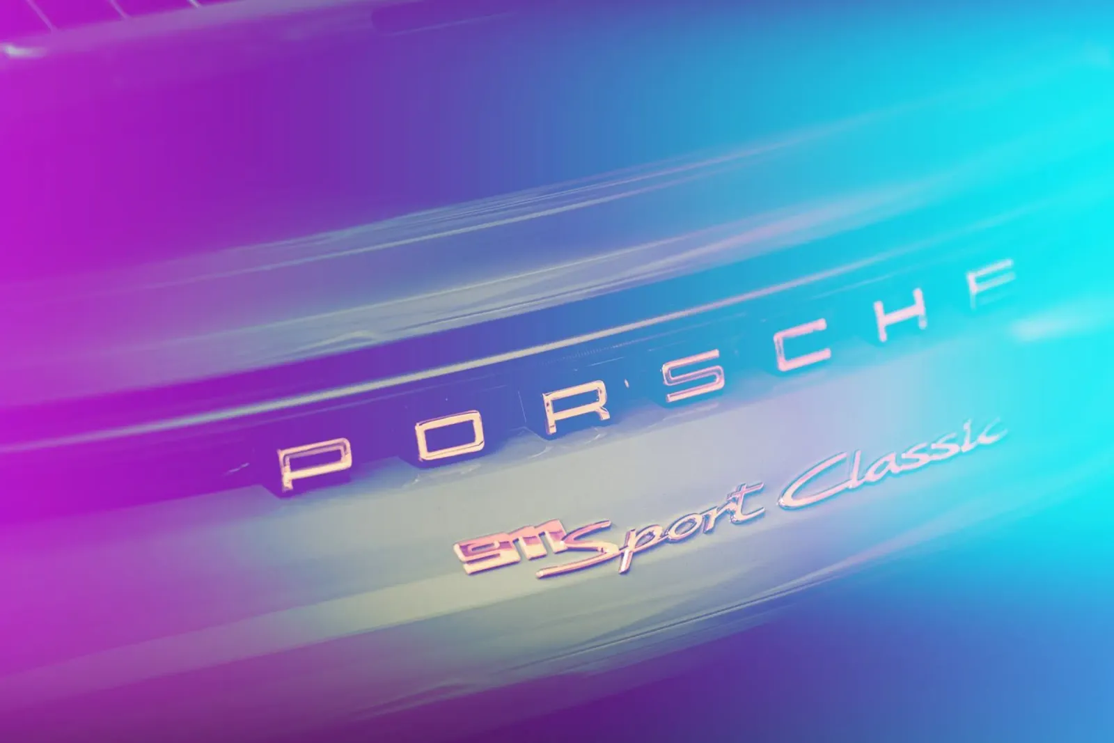 Porsche 911 tela con Cornice a cassetta da Flo Klein