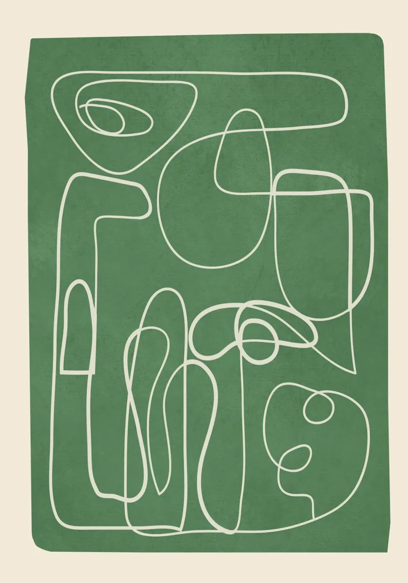 Lines in Space 2 canvas by cityart