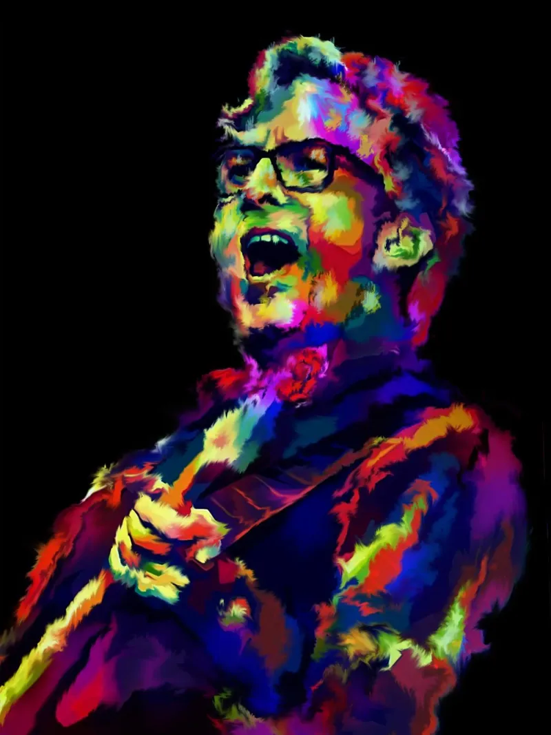 Eric C pop art style plexiglass da Ghost Art