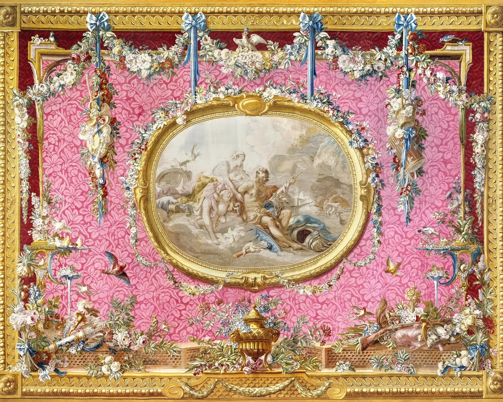 Tapestry: Venus at the Forge of Vulcan lienzo de vintageshop