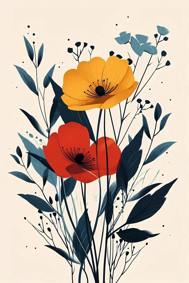 I fiori carta hahnemühle da Larry