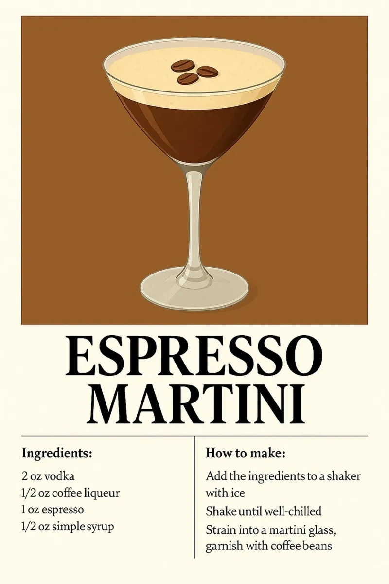 How to make Espresso Martini plexiglass da KevKon