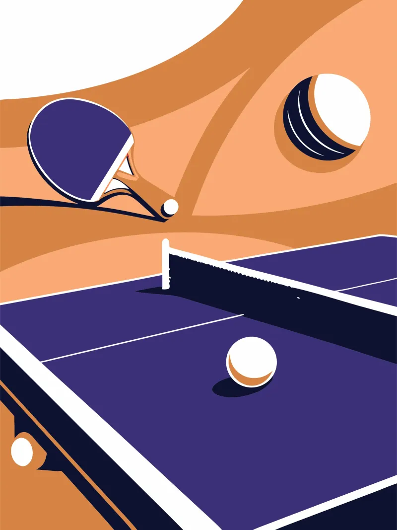 Table Tennis hahnemühle by STORE PRESENCE