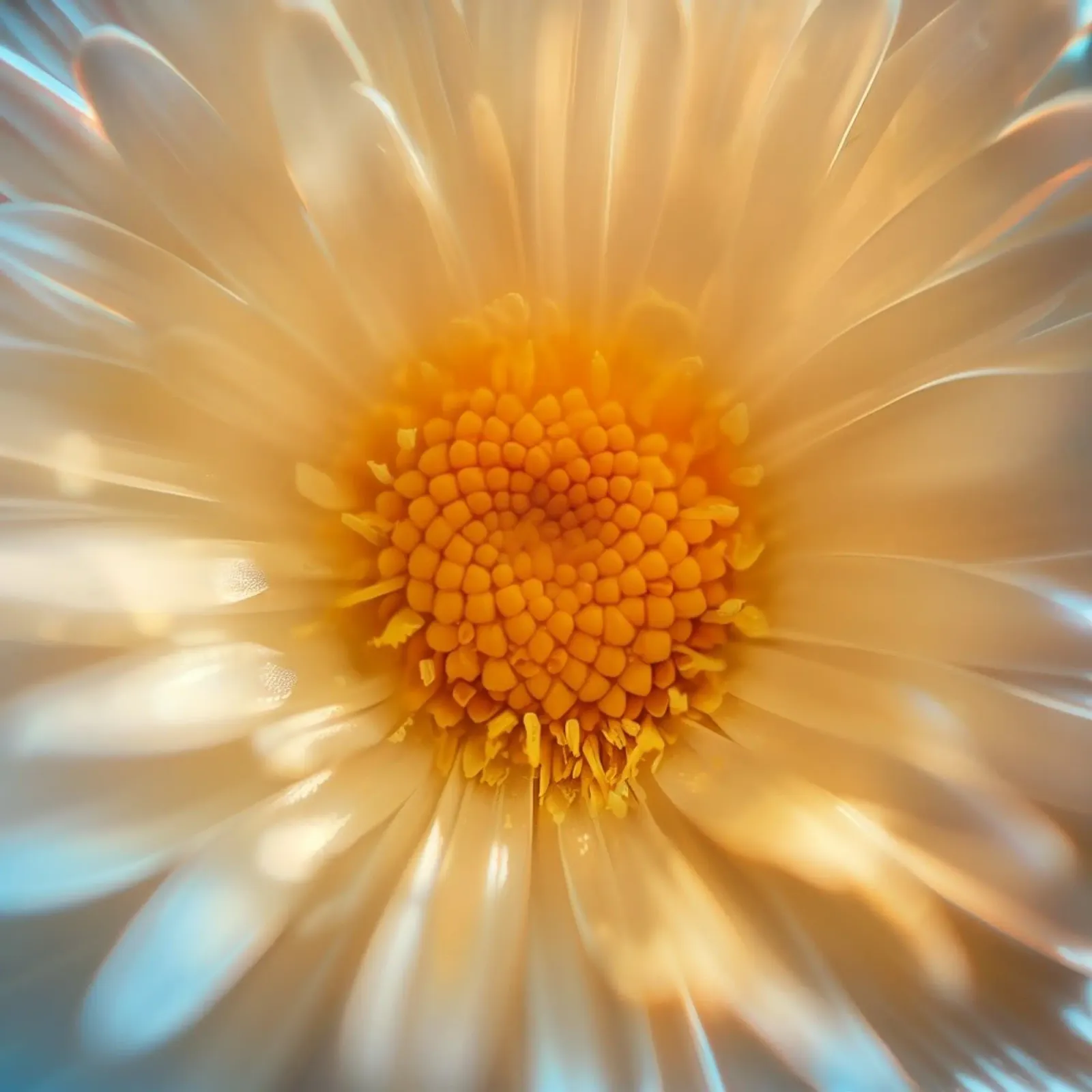 Fluisterweide canvas met Baklijst van Bold Blooms