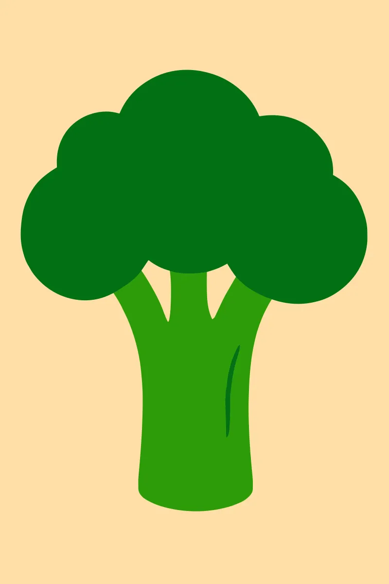 Broccoli Power pellicola backlit da KidzStudio