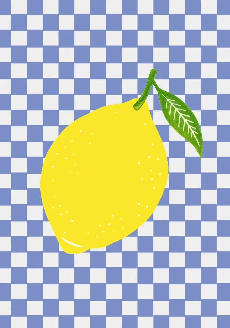 Lemon - Zitrone Blue metacrilato de Attaboy Dsgn