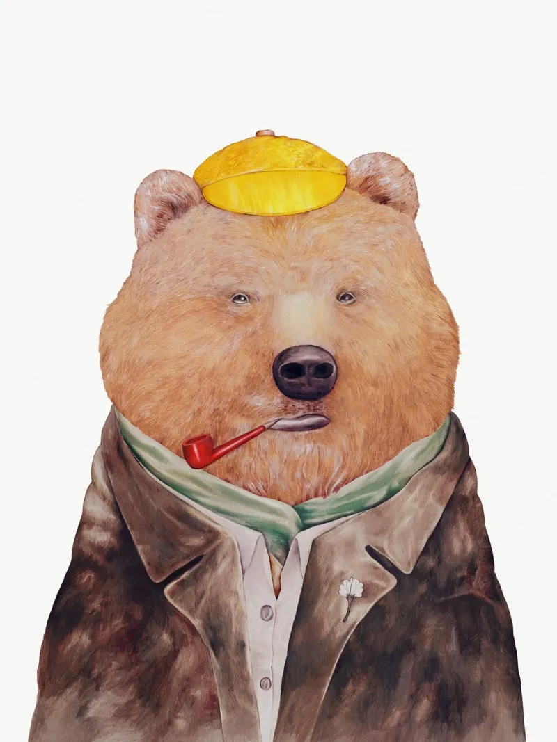 Il signor Orso Marrone pellicola backlit da Animal Crew