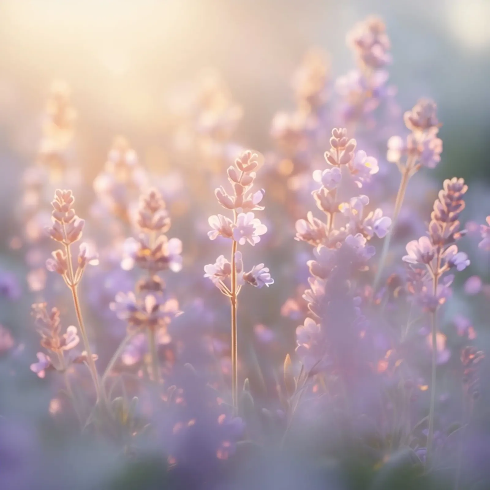 Meadow Whispers poster with wooden frame by Bold Blooms