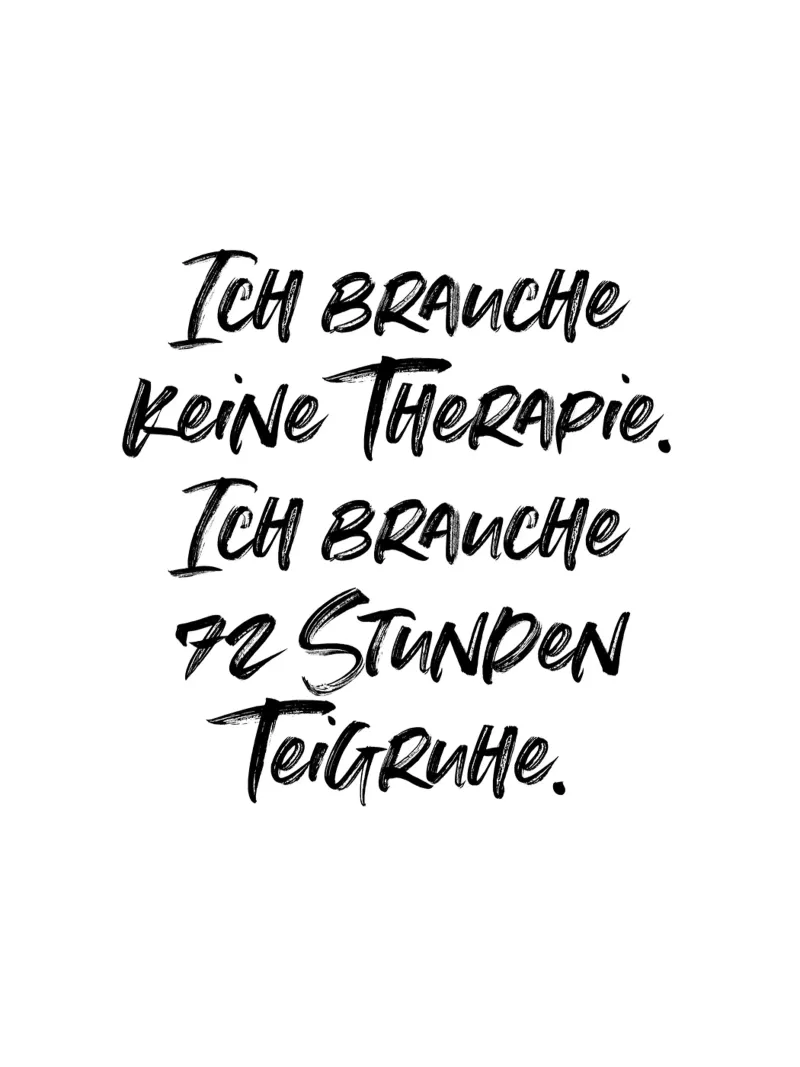 Keine Therapie - nur 72 Stunden Teigruhe. Pizza carta hahnemühle da just typo