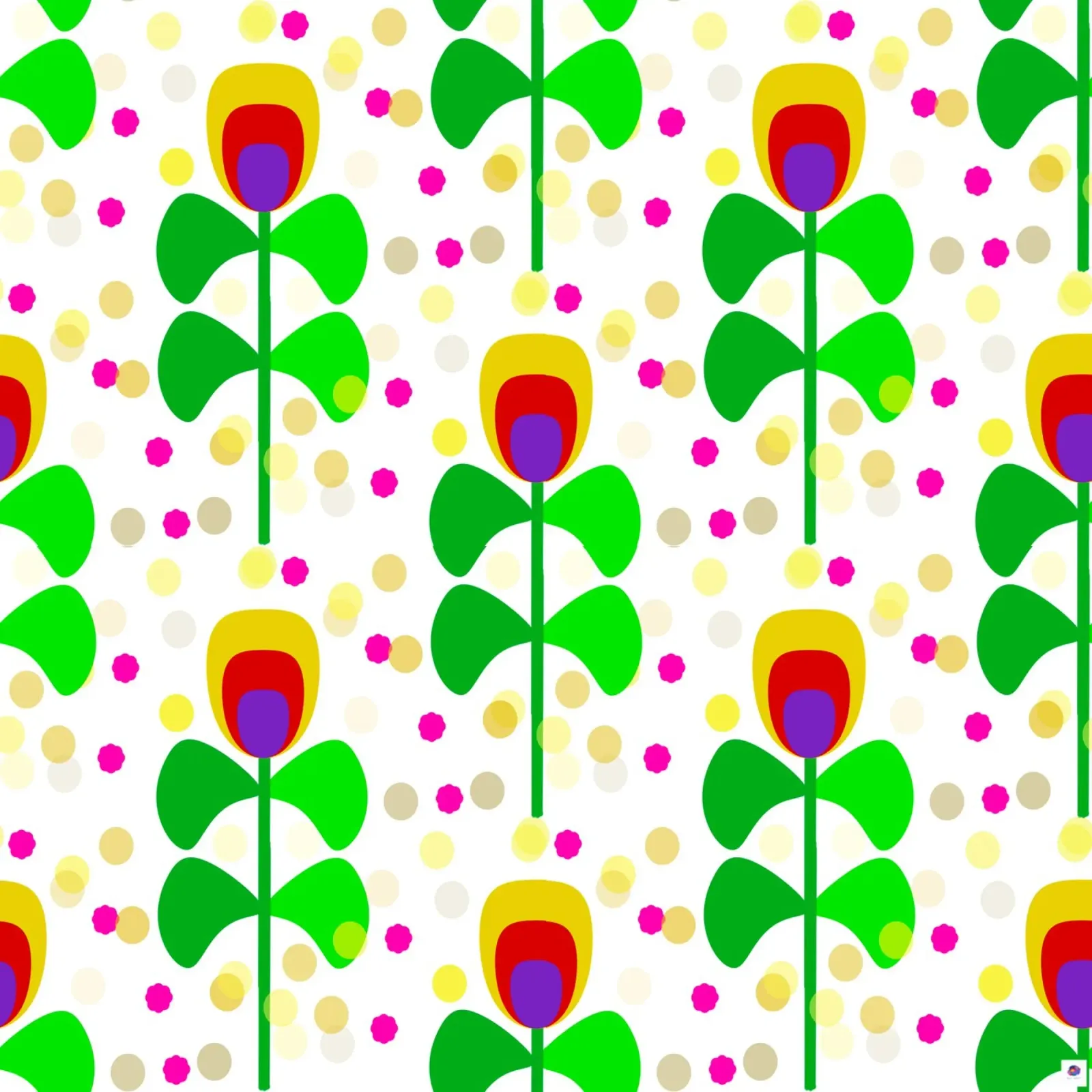 Bloom Confetti Blume Blüte Scandi style pellicola backlit da Nica Colorie