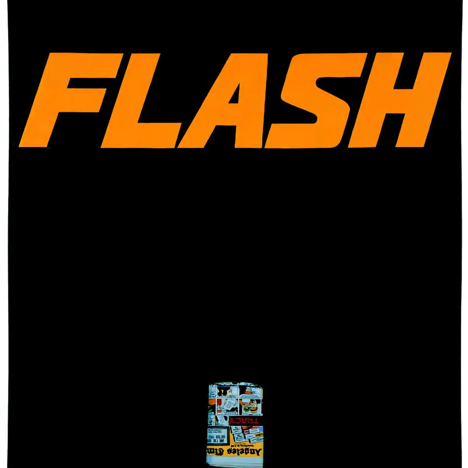 Ed Ruscha Flash La Times pellicola backlit da Marcobarshop