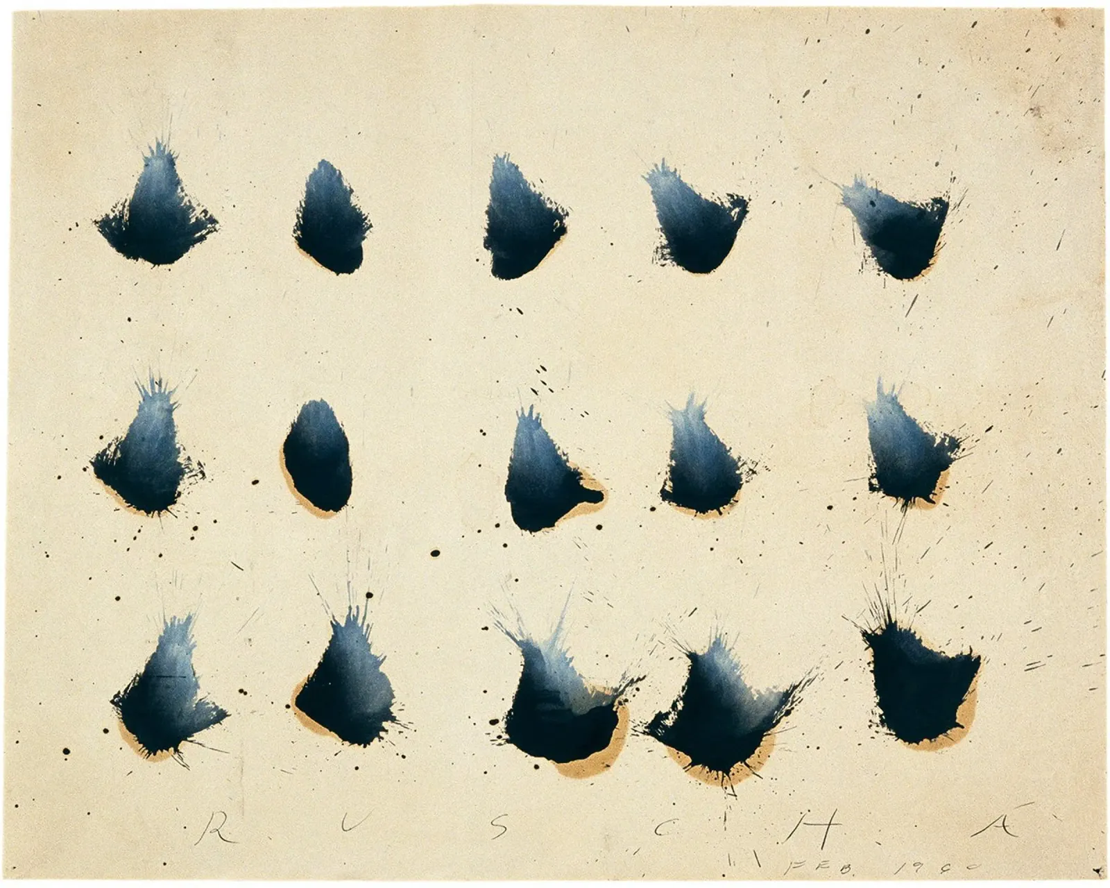 Ed Ruscha Untitled hahnemühle by Marcobarshop