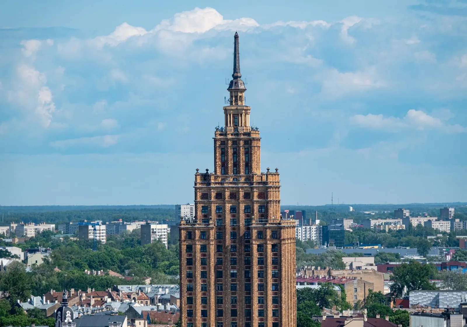 Accademia lettone delle scienze di Riga tela con Cornice a cassetta da anderm
