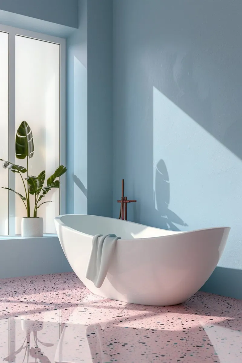 Serenity in the Bath poster da lieblu
