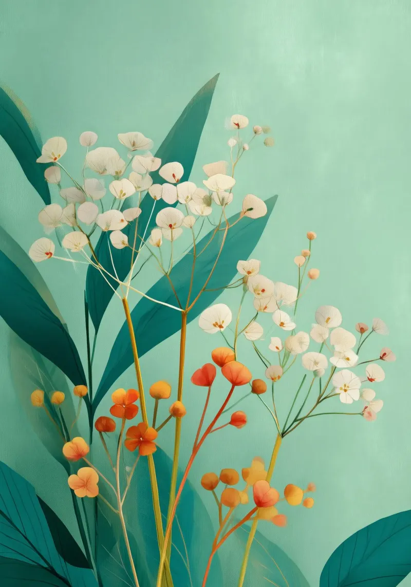 Bloom in the Tropics Hahnemühle von Clara August