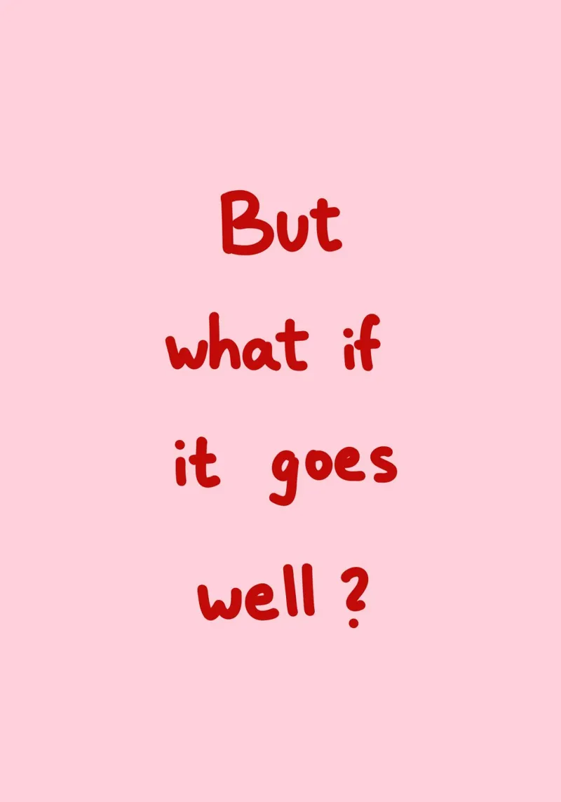 But what if it goes well? hahnemühle by Carolin Vonhoff