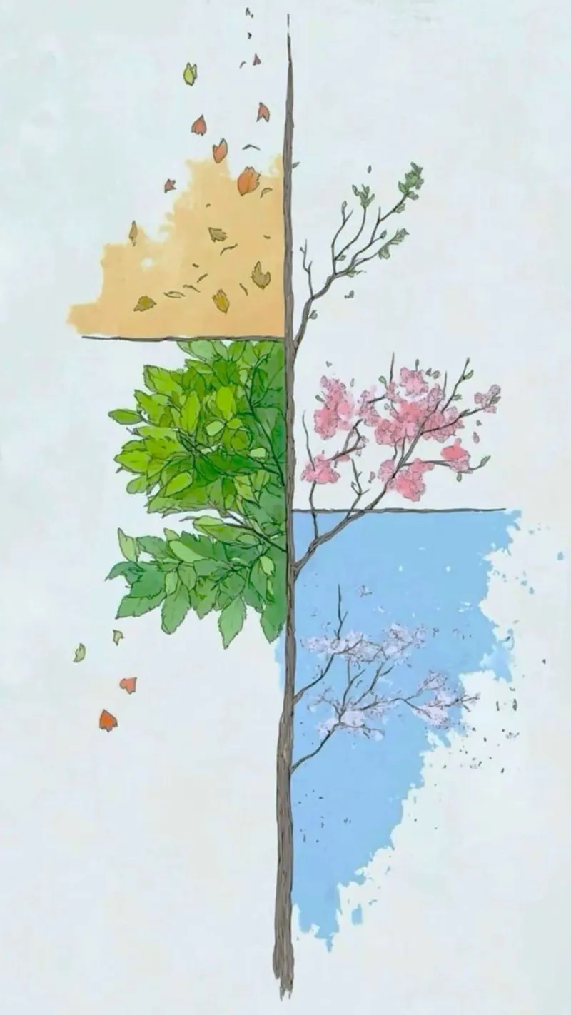 seasons colum pellicola backlit da Histrol