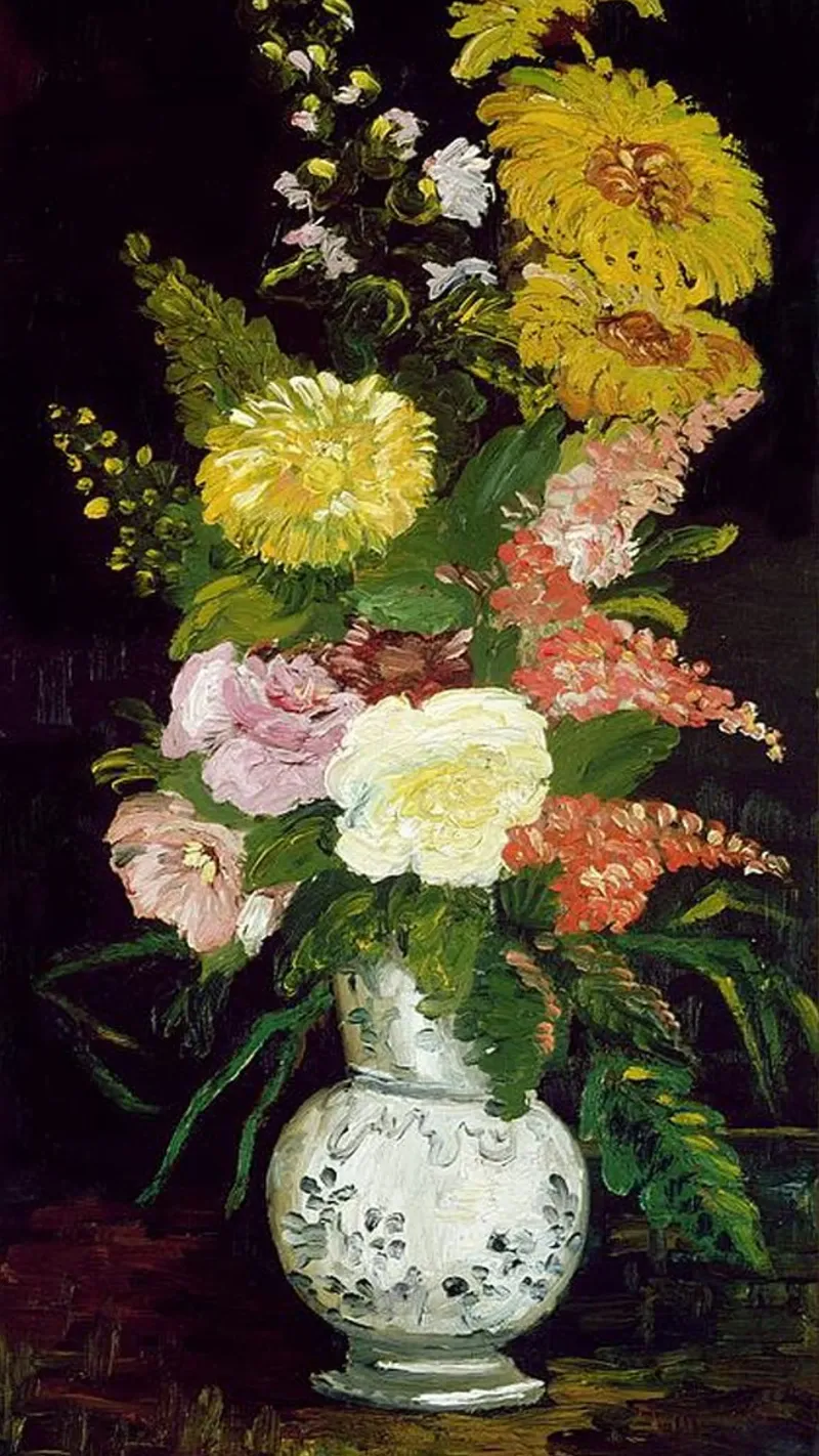 Vaso di fiori 1886 pellicola backlit da ValerieArt