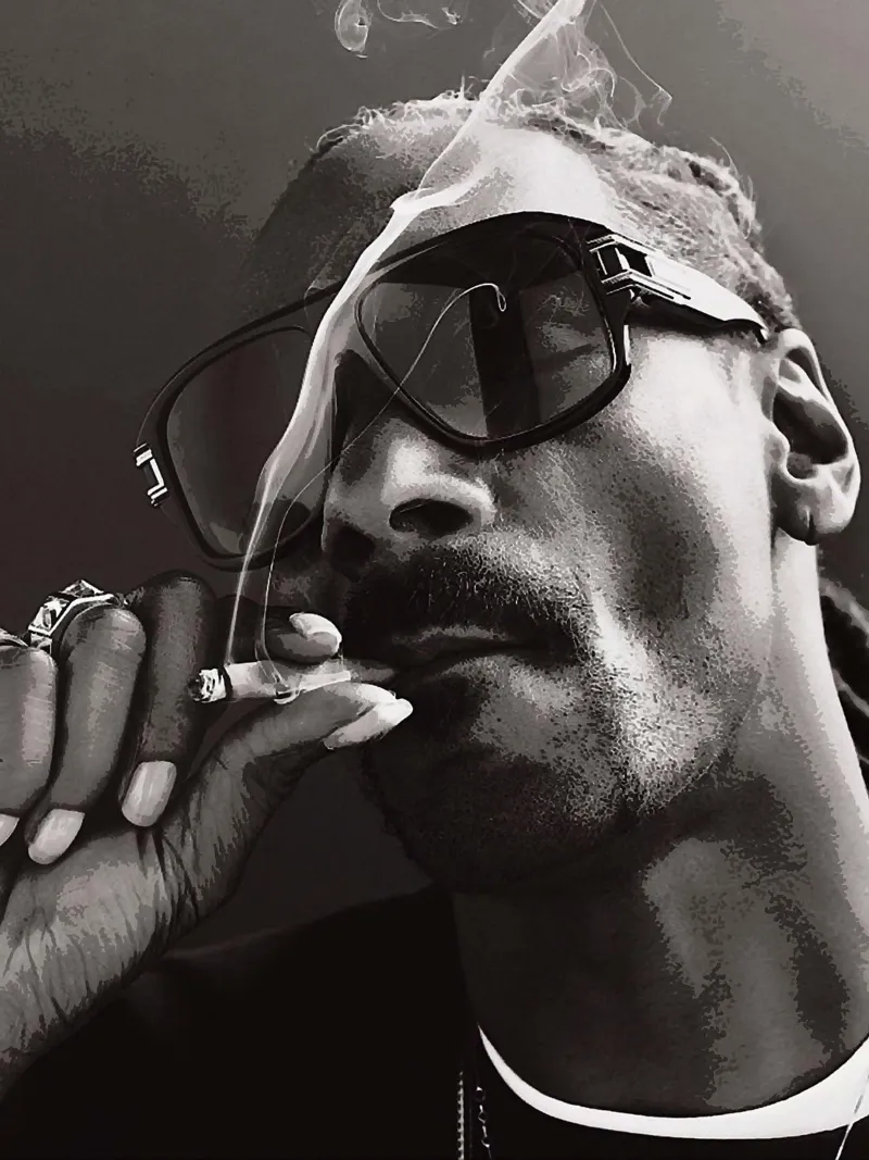 Snoop Dogg pellicola backlit da vanhesling