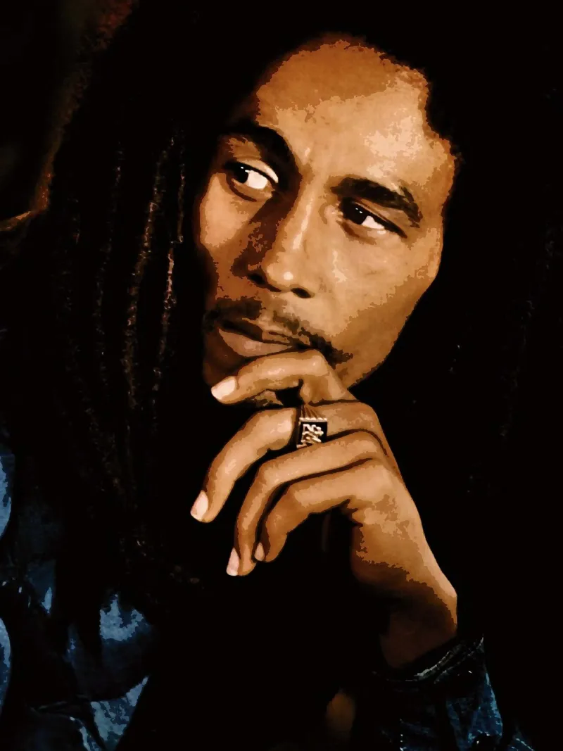 bob marley pellicola backlit da vanhesling