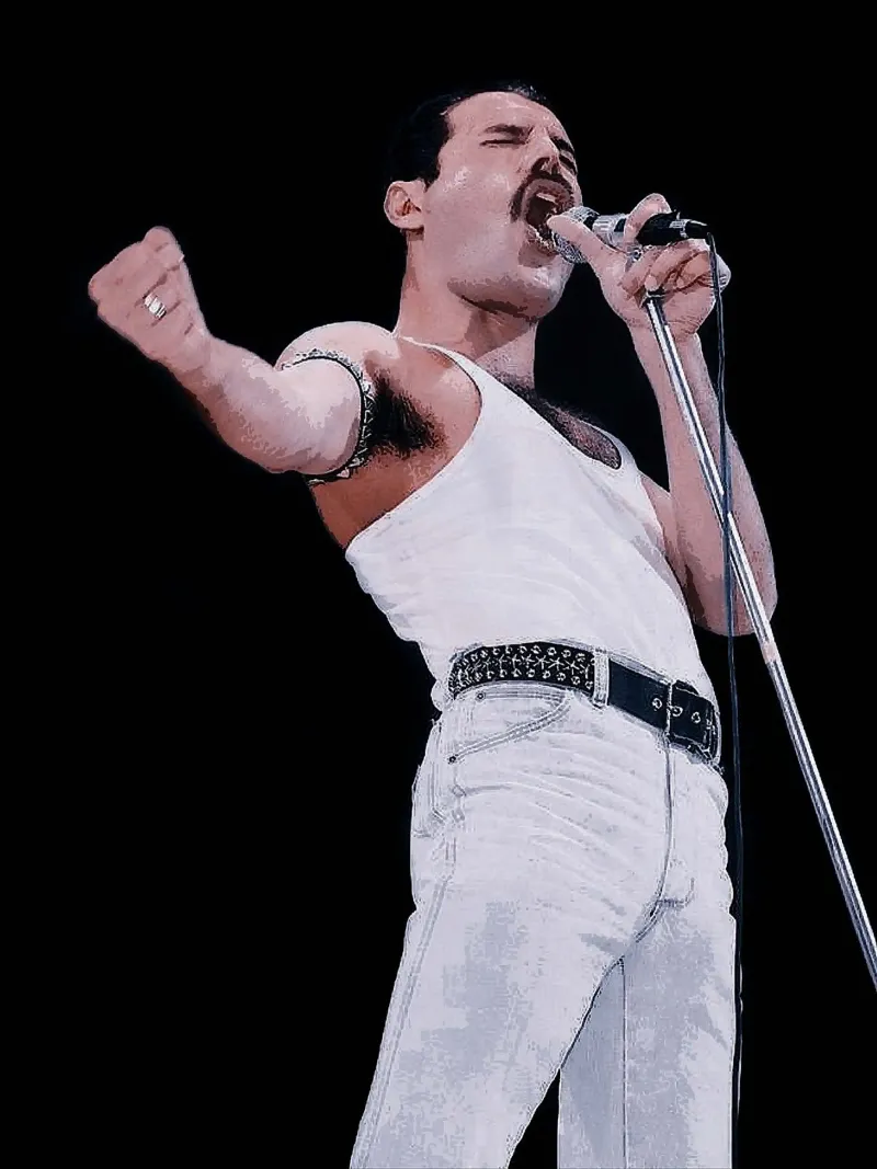 Freddie Mercury carta hahnemühle da vanhesling