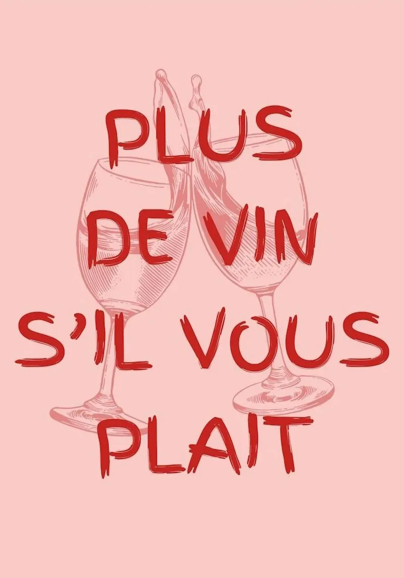 red wine text typography hahnemühle by Adam Murray
