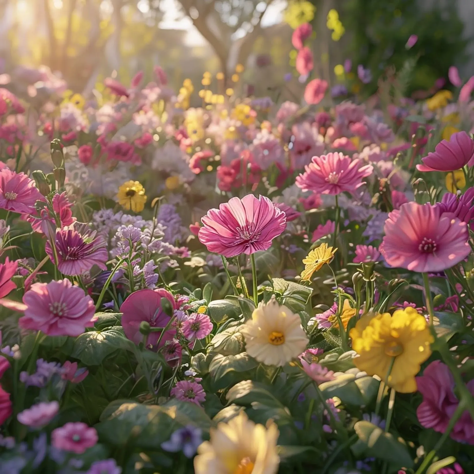 Meadow Whispers canvas by Bold Blooms