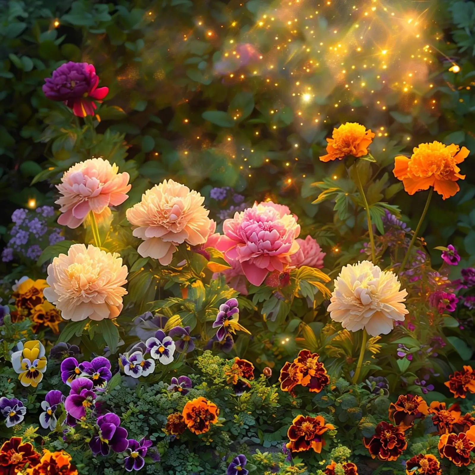 Meadow Whispers poster with aluminum frame by Bold Blooms