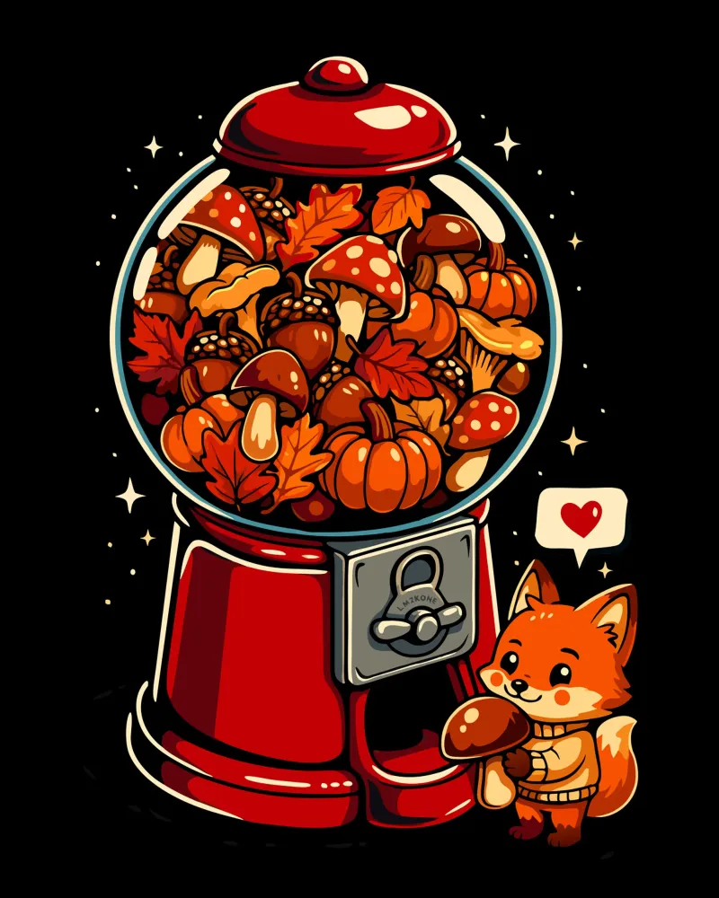 Gumball Cozy Autunno pellicola backlit da LM2KONE