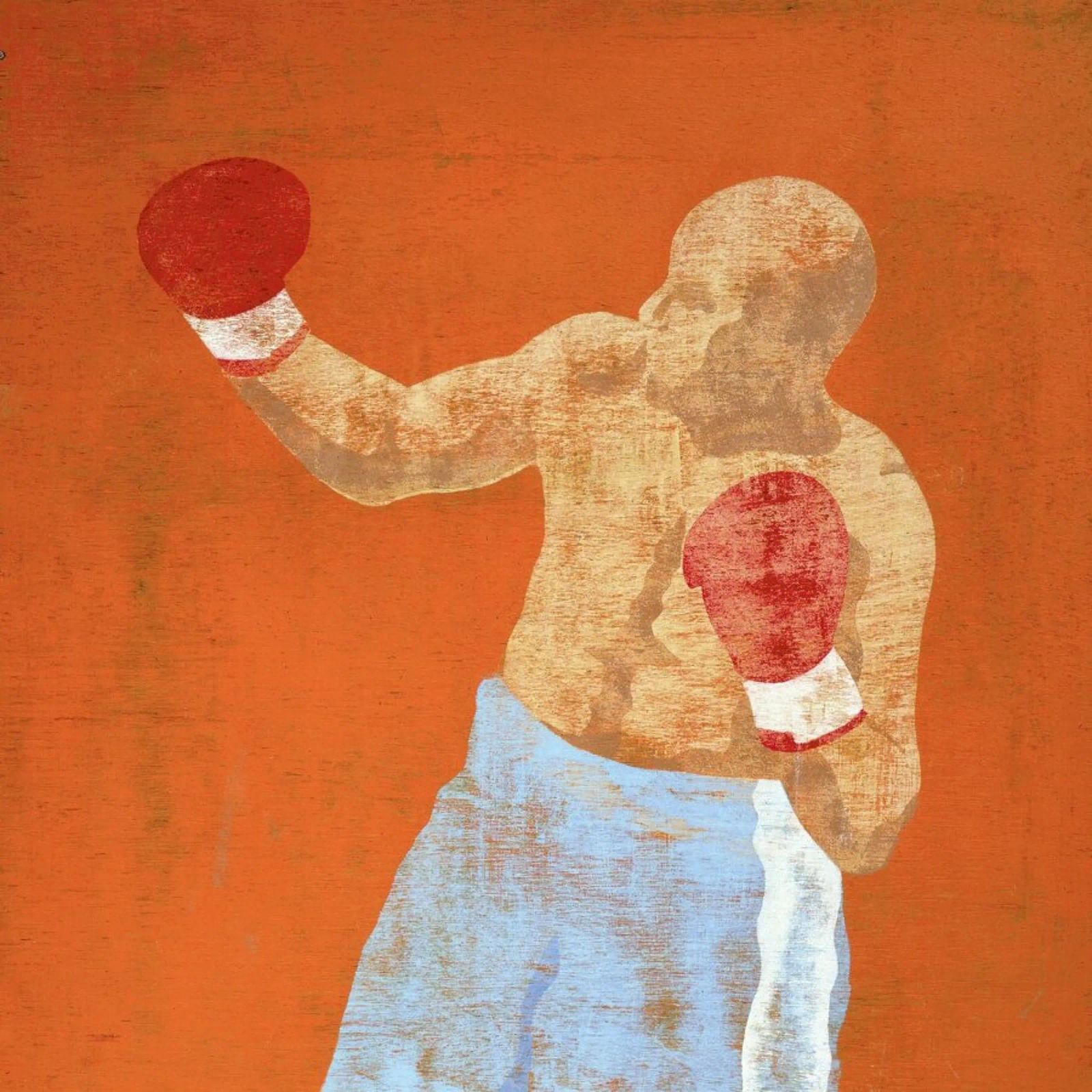 Boxer 2 Poster von Andy Bridge