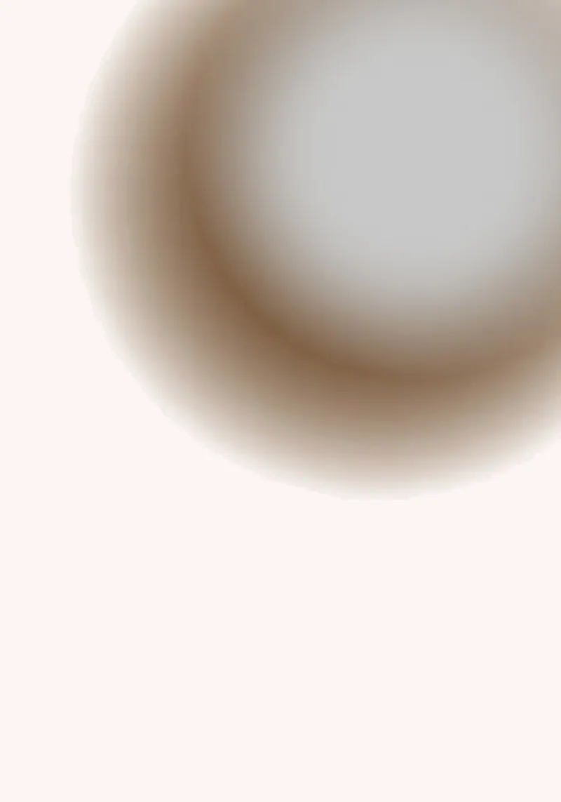 Gedempte grijze orb - abstracte minimalistische gradiëntprint hahnemühle van NorwesClub
